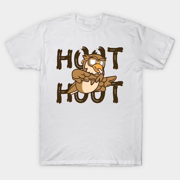 Owl Hoot Hoot T-Shirt by ShirtyLife